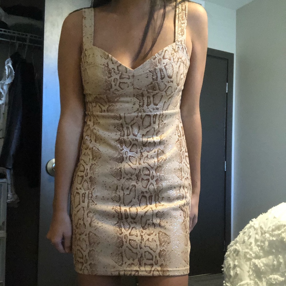 Snakeskin Dress